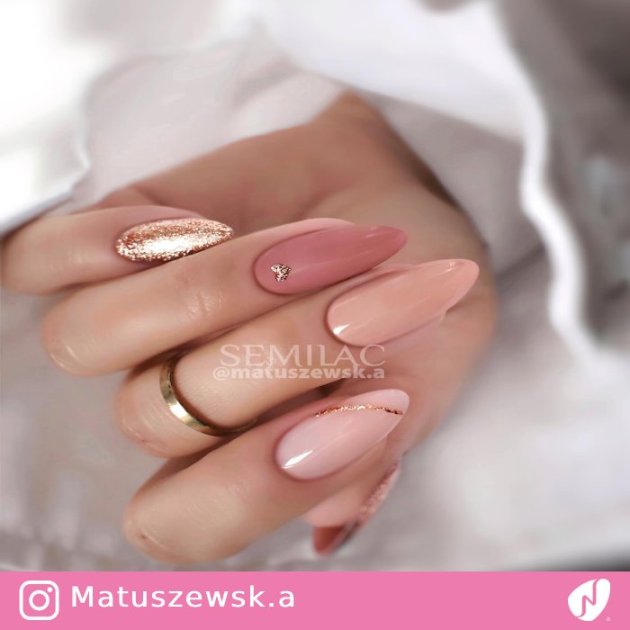 Light Pink Shades with Glitter